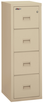 Image Fireproof Fireking Turtle 4 Drawer Vertical File Cabinet