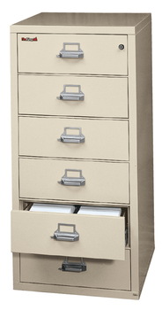 Image Fireproof Fireking Card-Check-Note 6 Drawer File Cabinet
