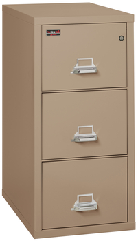 Image Fireproof Fireking 2 Hour Rated 3 Drawer File Cabinet Letter